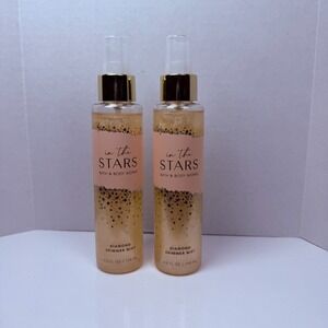 Bath & Body Works In the Stars Diamond Shimmer Mist 4.9 fl oz Lot of 2 - NEW